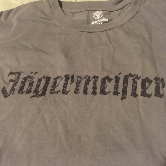 Jagermeifter green T-shirt XXL w/ logo on back - Picture 2 of 5